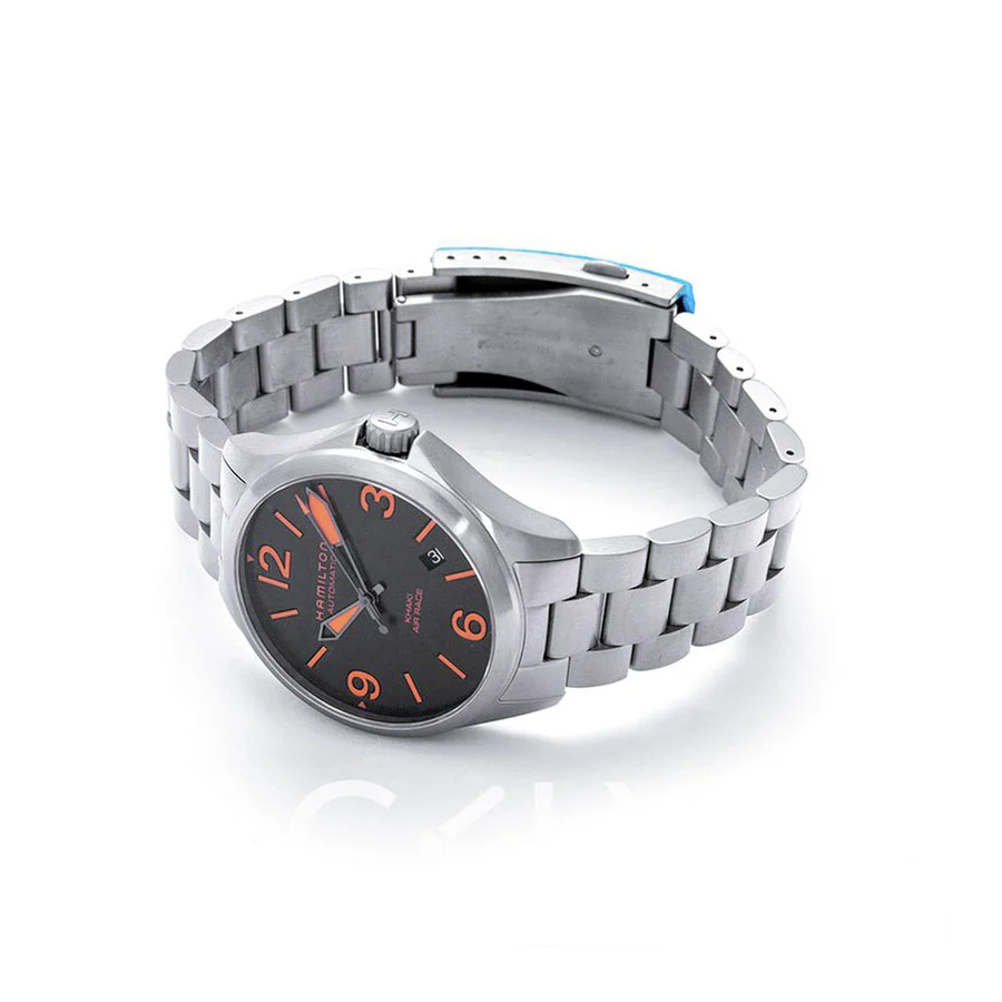 Hamilton Men's H76235131 Khaki Aviation Date Display Watch - Image 3