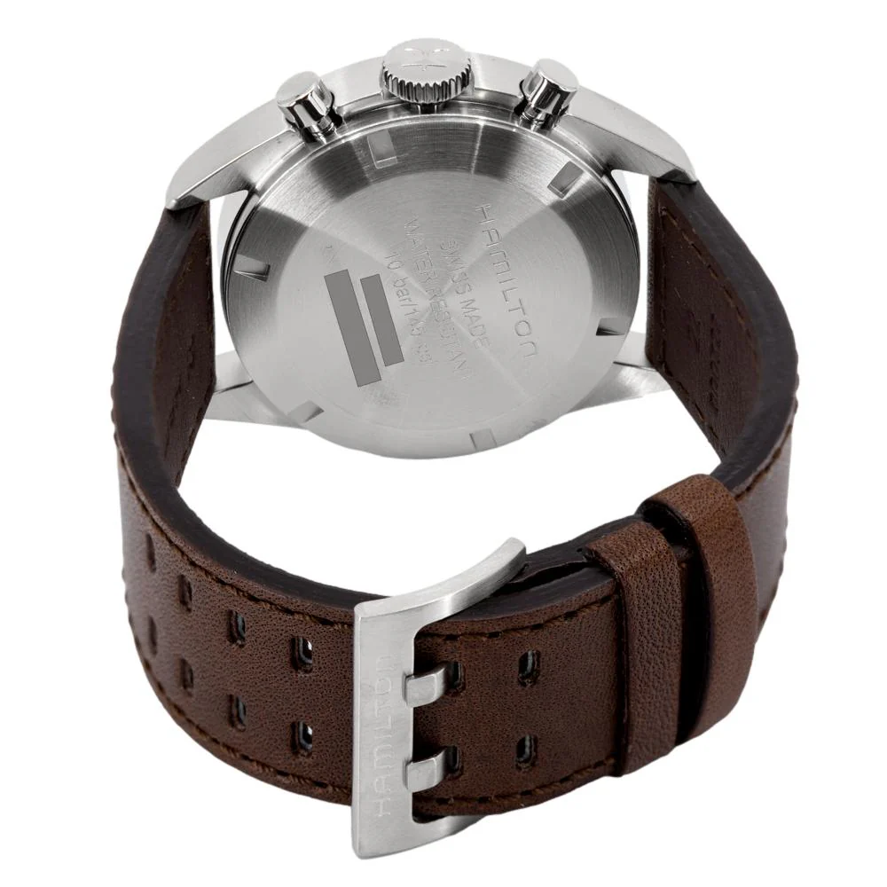 Hamilton Men's H76409530 Khaki Aviation Pioneer Mechanical - Image 4