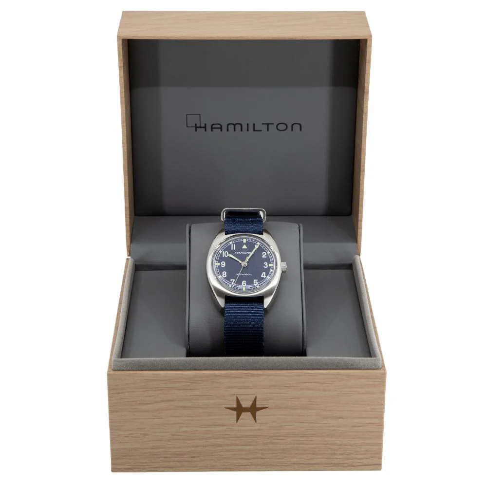 Hamilton Men's H76419941 Khaki Aviation Pilot Blue Watch - Image 8