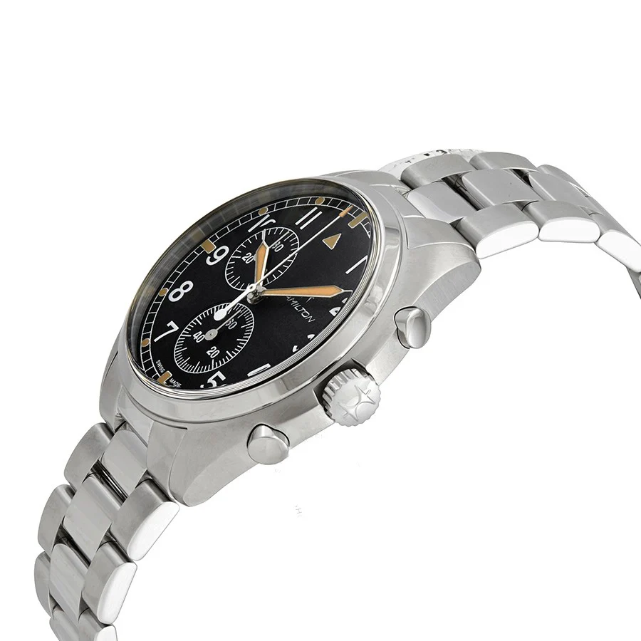 Hamilton Men's H76522131 Pilot Pioneer Chrono Watch - Image 2