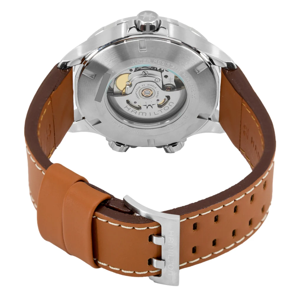 Hamilton Men's H77765541 X-Wind Blue Dial Watch - Image 5