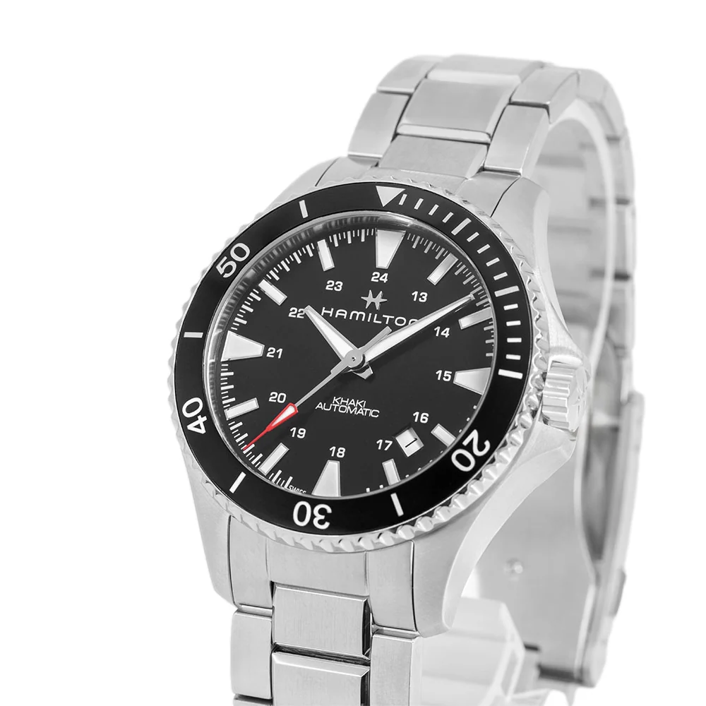 Hamilton Men's H82335131 Khaki Navy Scuba Date Display Watch - Image 10