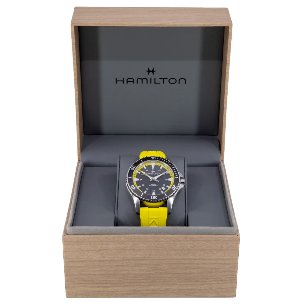 Hamilton Men's H82395332 Khaki Navy Scuba Auto - Image 8