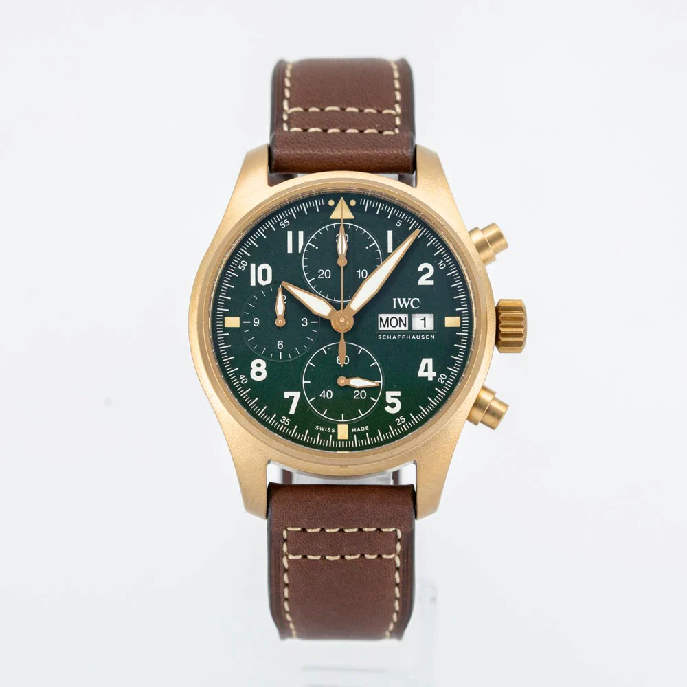 I IWC Men's IW387902 Pilot Spitfire Chronograph Auto - Image 12
