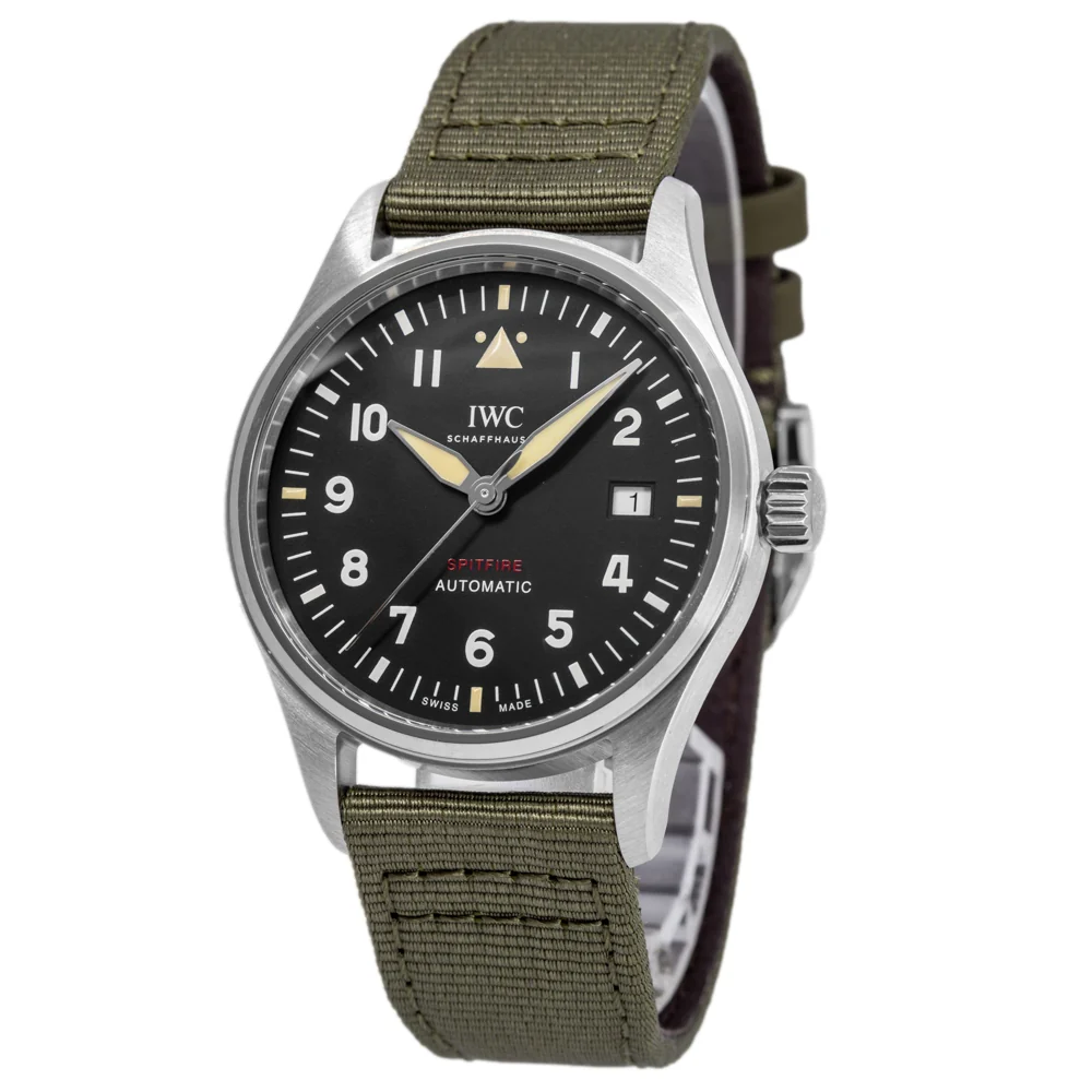 IWC IW326805 Pilot Spitfire 39mm Black Dial Automatic