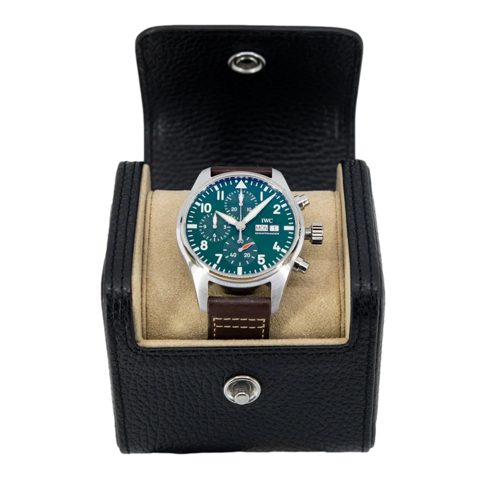 IWC IW388103 Pilot's 41 Green Dial Automatic Chronograph - Image 8