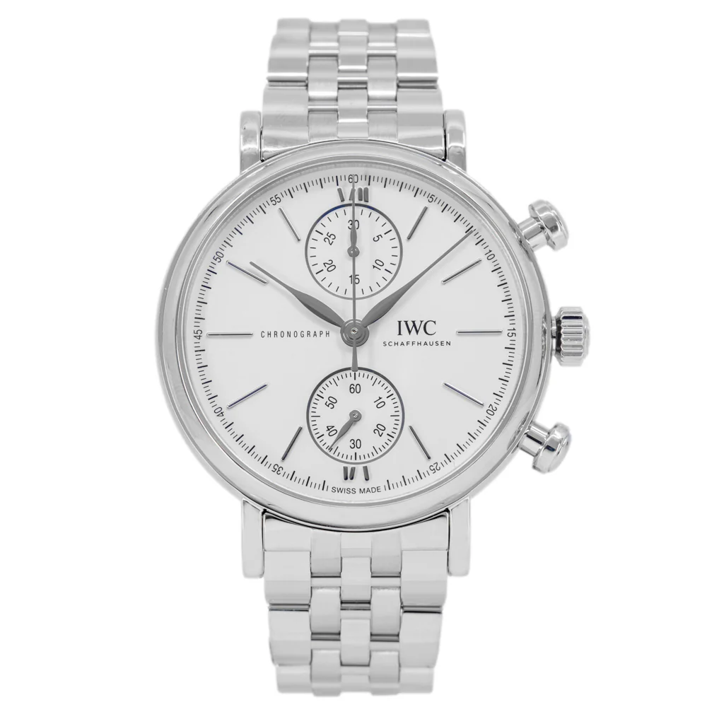 IWC IW391503 Portofino 39mm White Dial Automatic Chronograph - Image 3