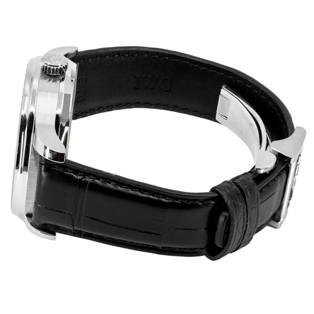 IWC Men's IW500704 Portuguese White Dial Watch - Image 3