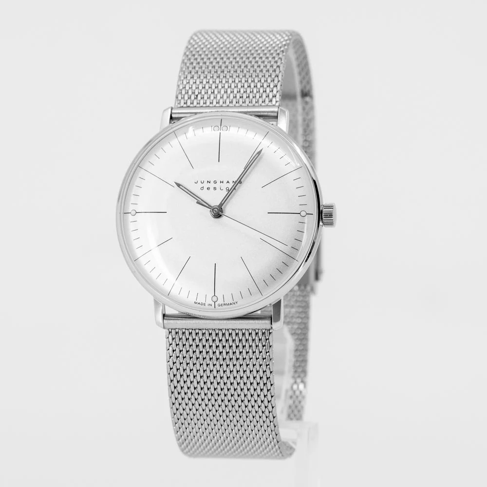 Junghans 027/3004.46 Max Bill White Dial Sapphire Watch - Image 11