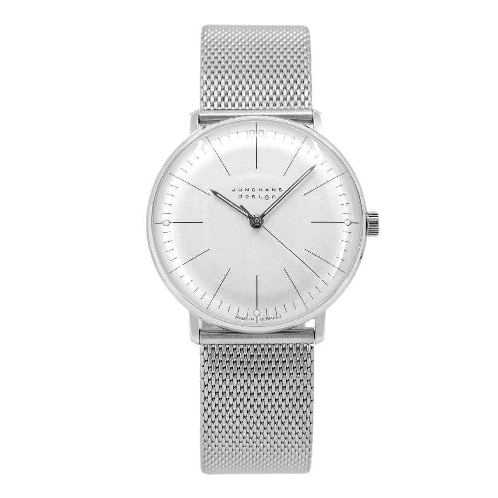 Junghans 027/3004.46 Max Bill White Dial Sapphire Watch - Image 3