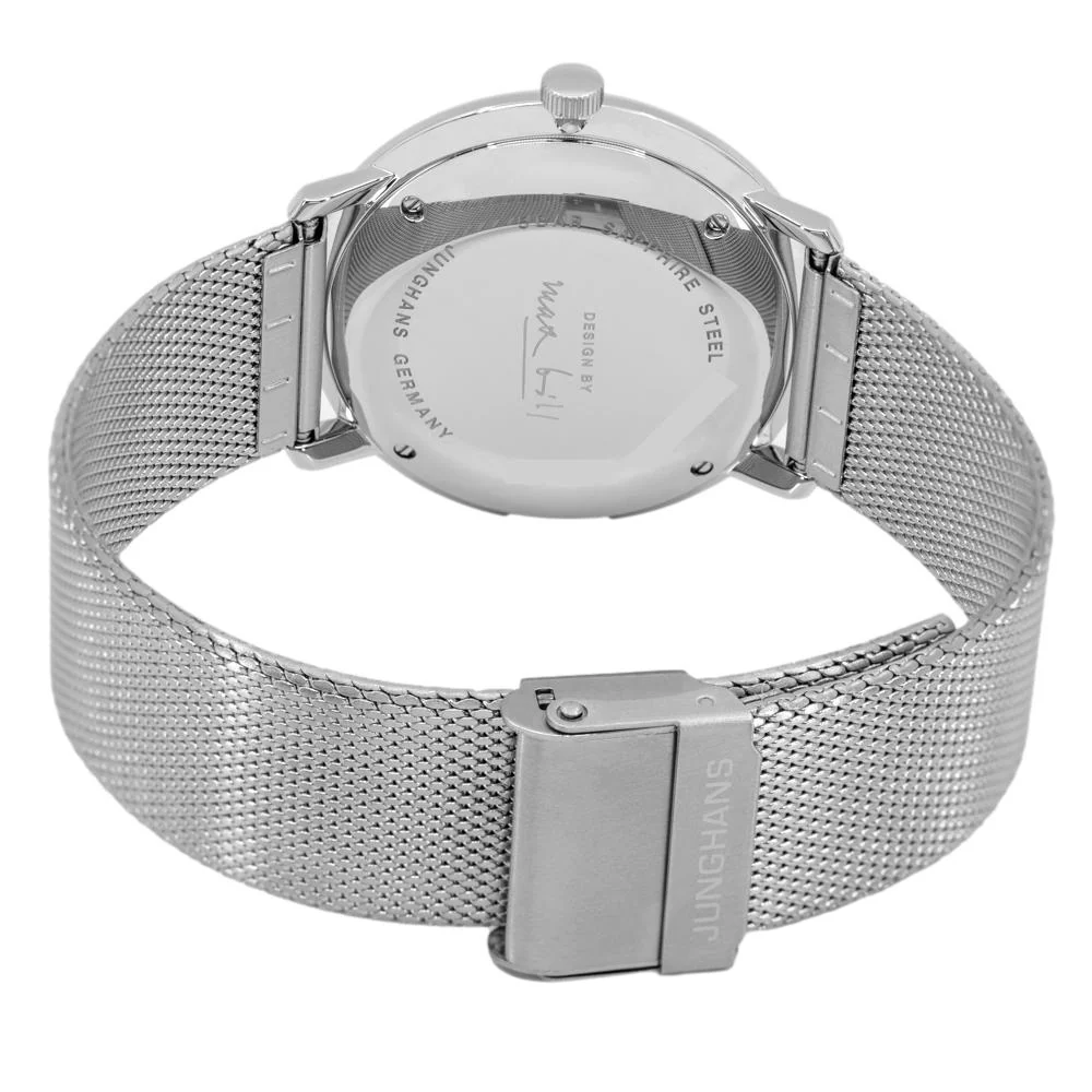Junghans 027/3004.46 Max Bill White Dial Sapphire Watch - Image 5