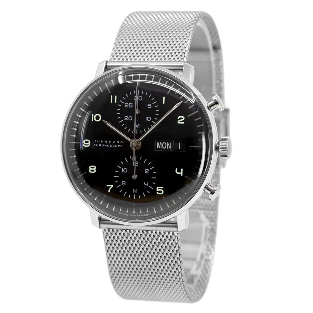 Junghans 027/4500.48 Max Bill Chronoscope Date Watch - Image 2