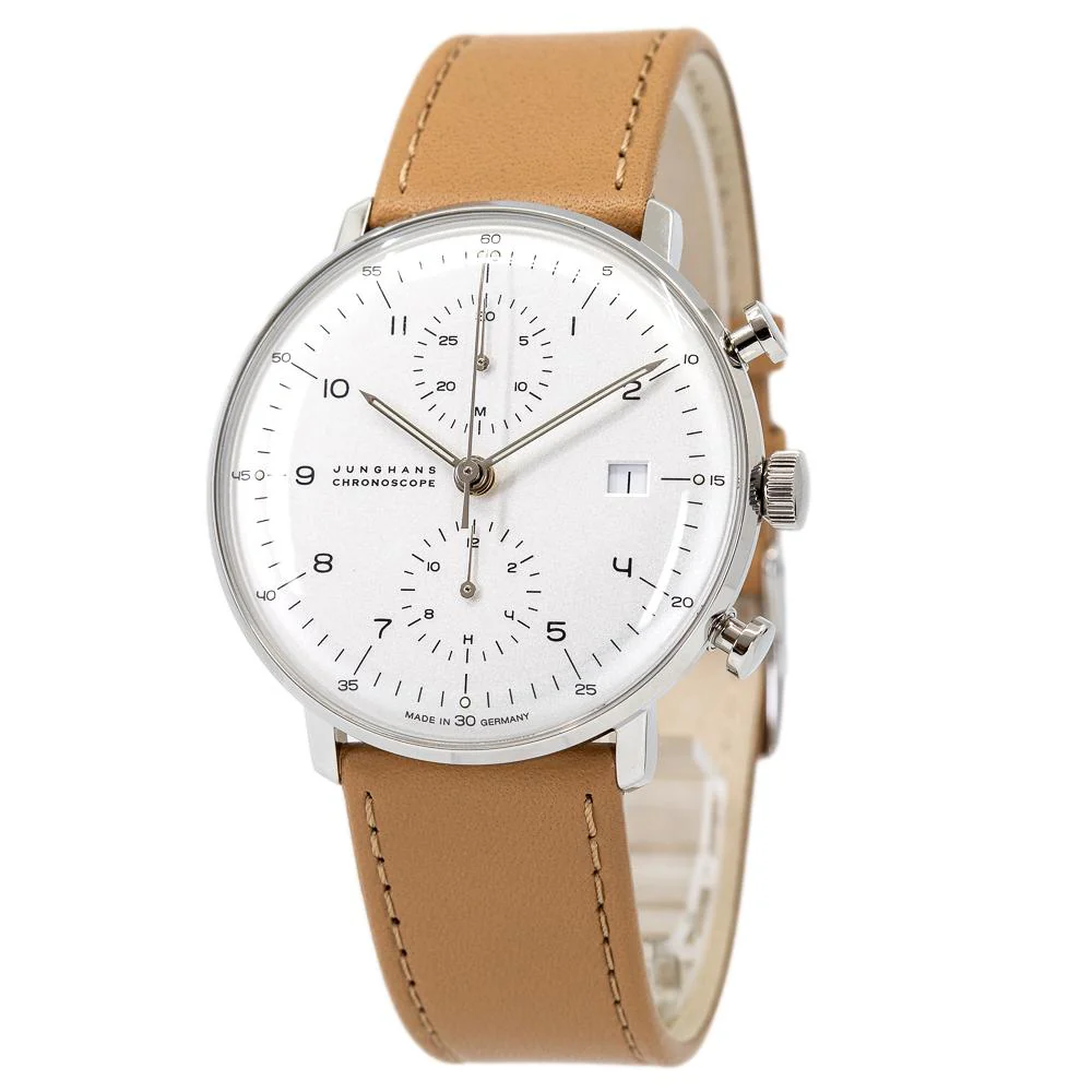 Junghans 027/4502.04 Max Bill Chronoscope Watch - Image 2