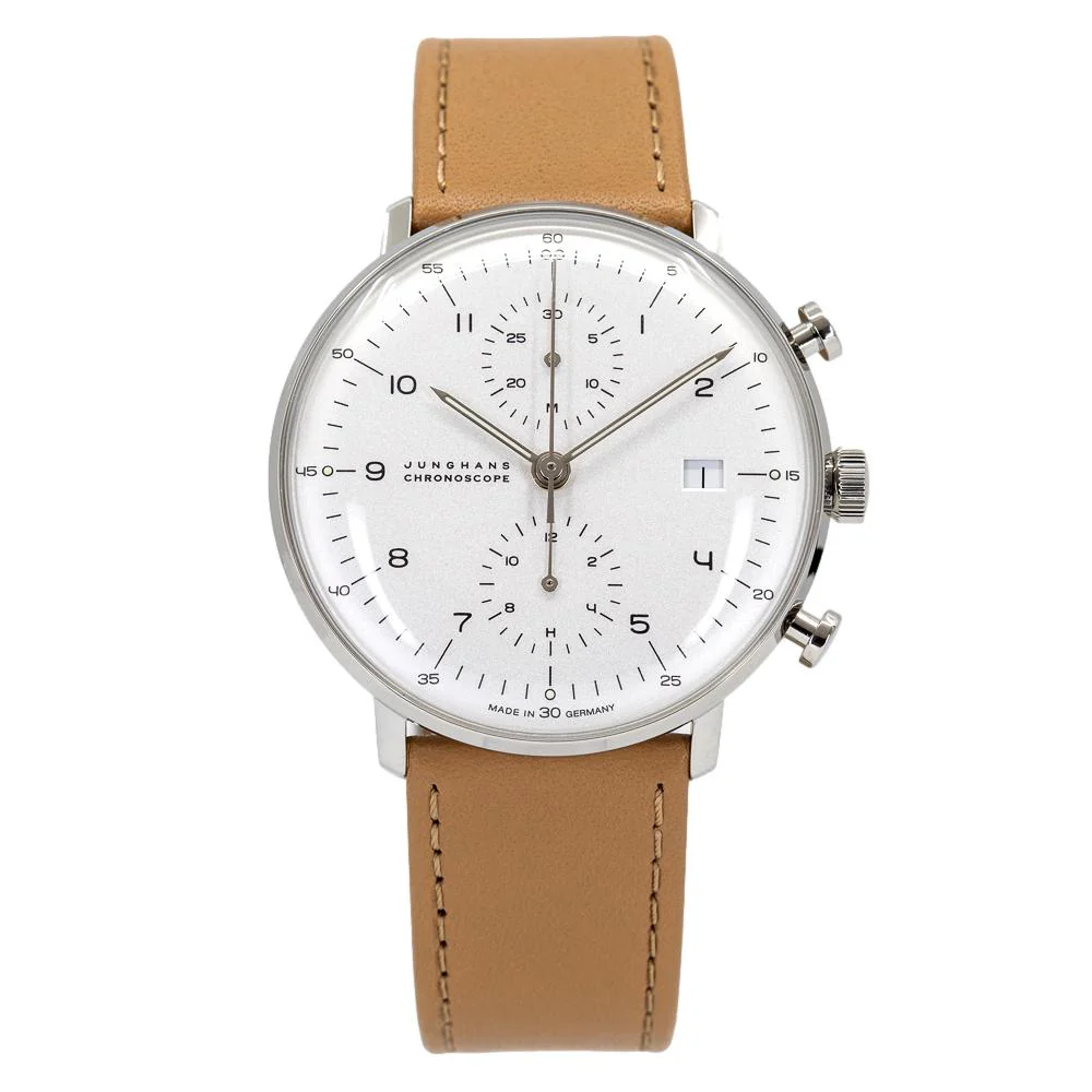 Junghans 027/4502.04 Max Bill Chronoscope Watch - Image 3