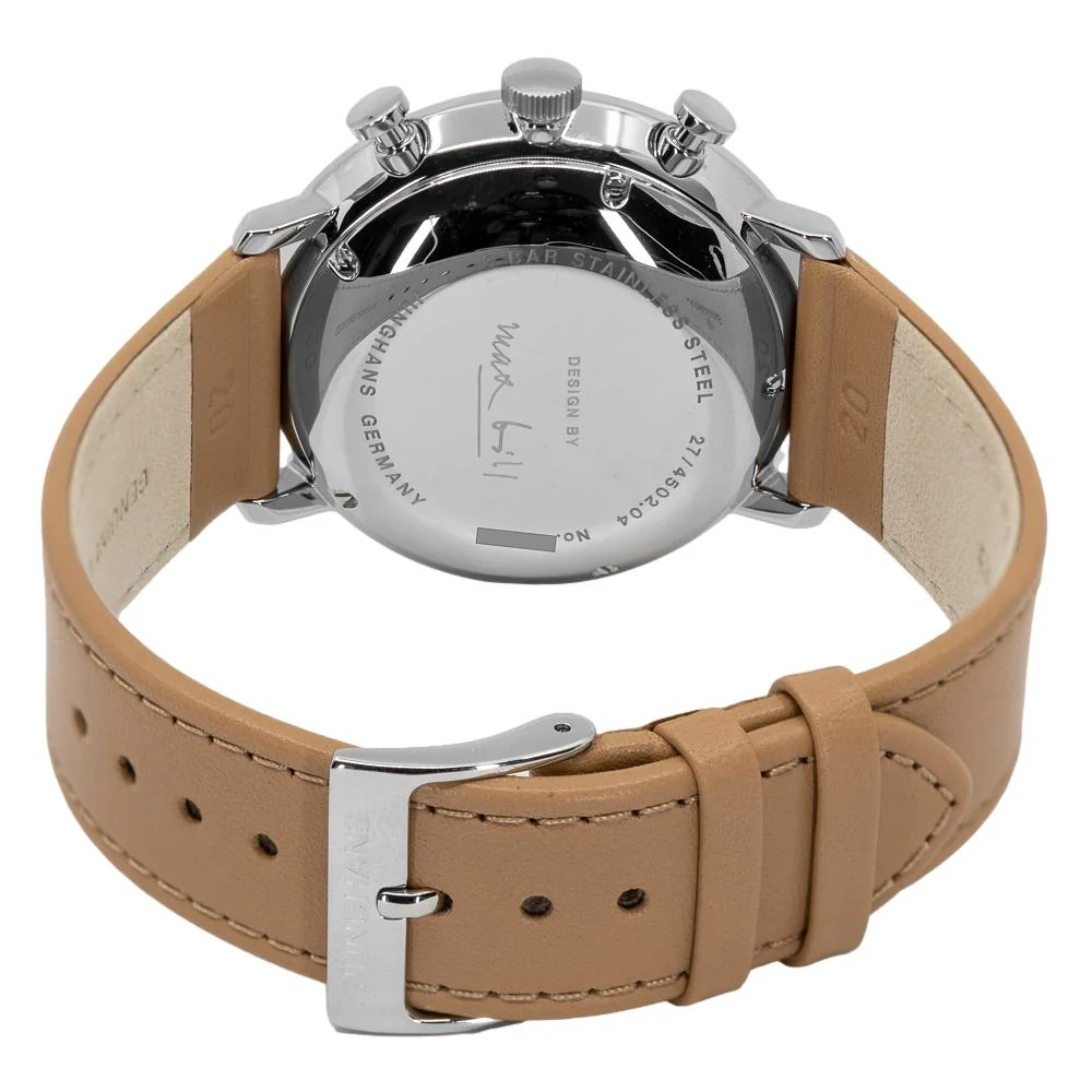 Junghans 027/4502.04 Max Bill Chronoscope Watch - Image 5