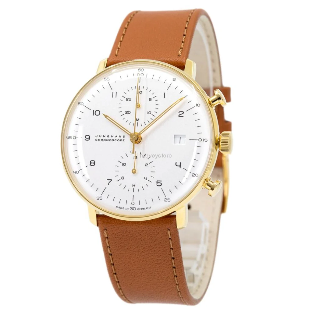 Junghans 027/7800.04 Max Bill Chronoscope Watch