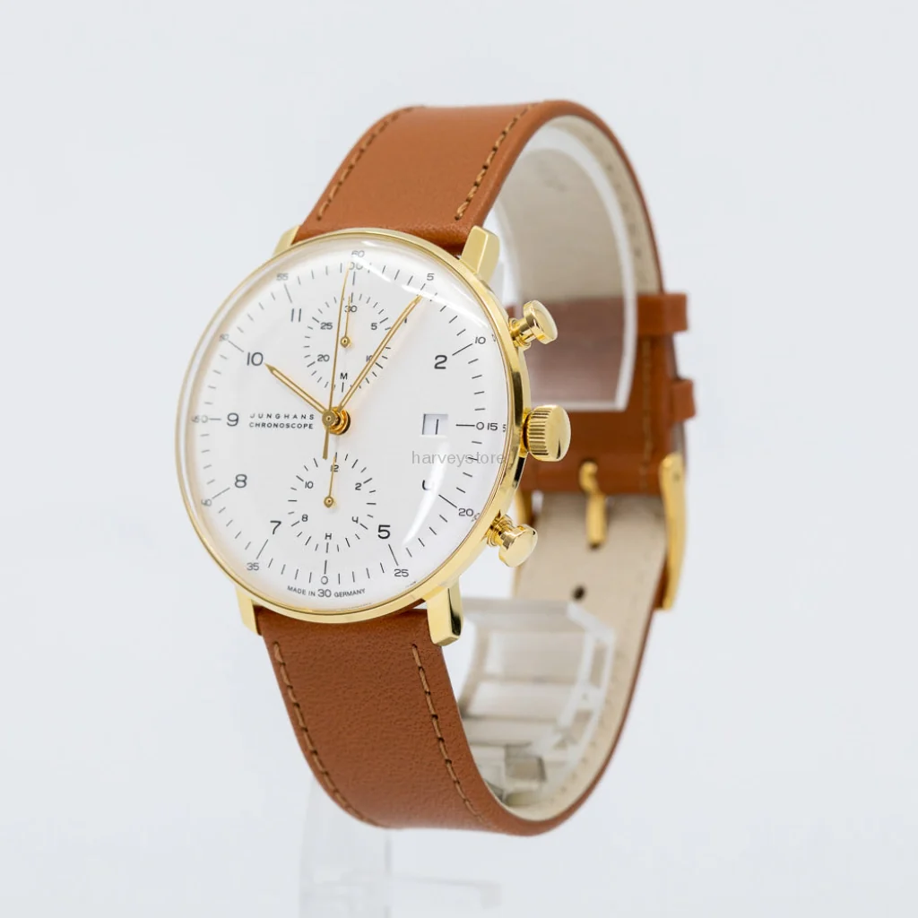 Junghans 027/7800.04 Max Bill Chronoscope Watch - Image 11