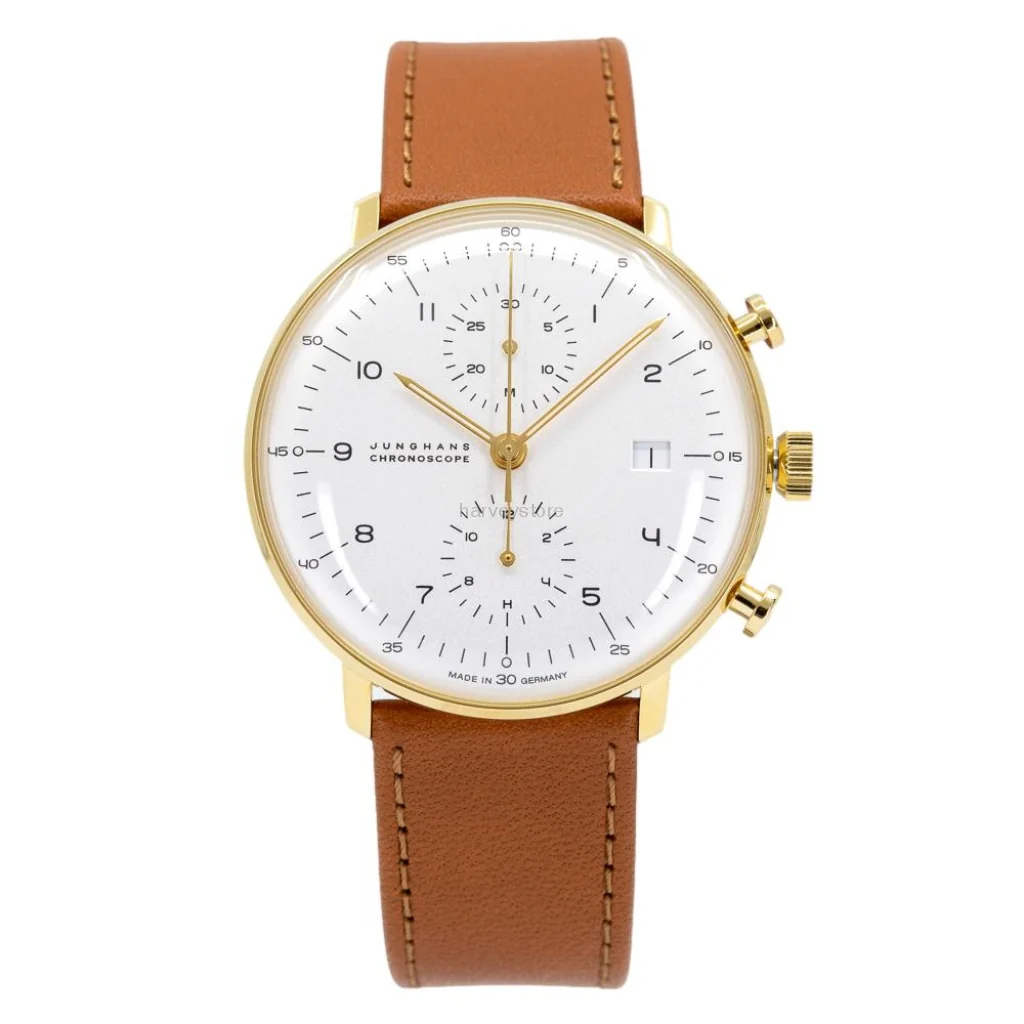Junghans 027/7800.04 Max Bill Chronoscope Watch - Image 2