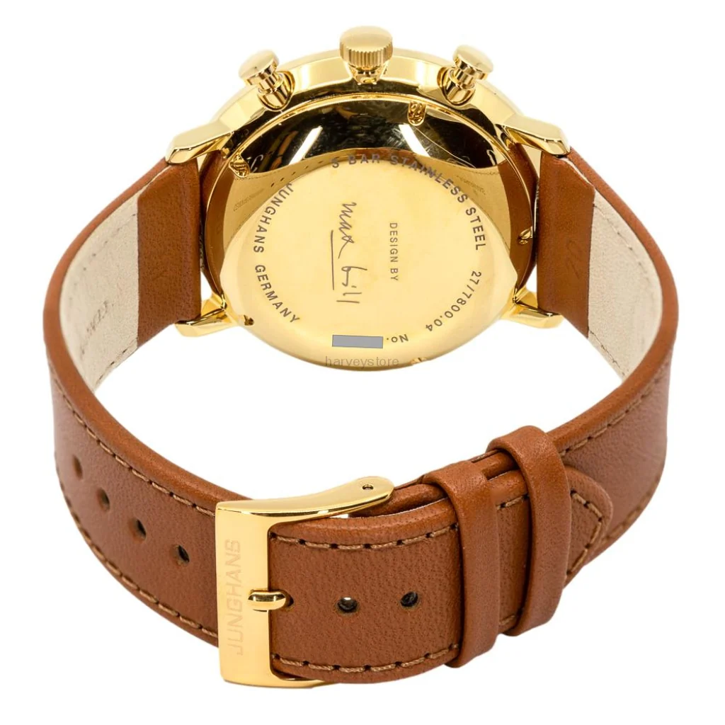 Junghans 027/7800.04 Max Bill Chronoscope Watch - Image 4
