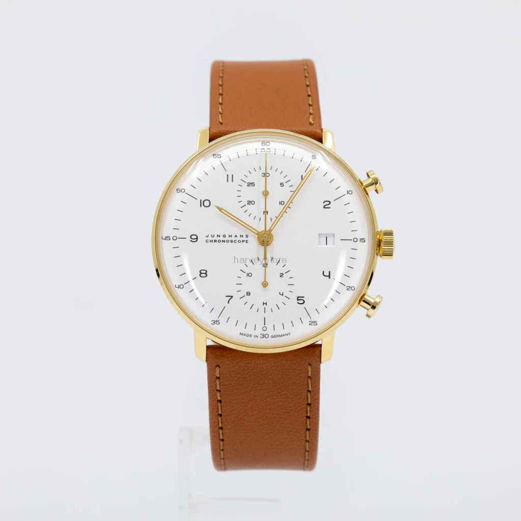 Junghans 027/7800.04 Max Bill Chronoscope Watch - Image 9