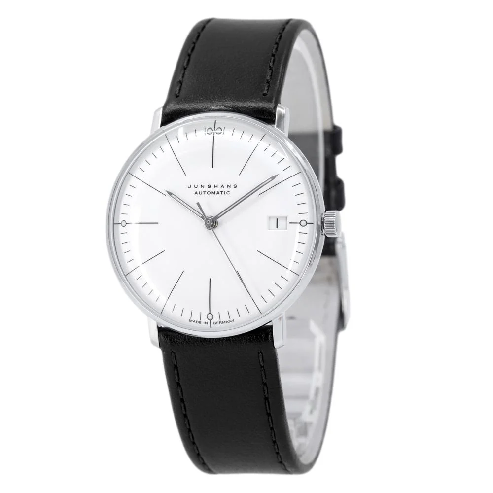 Junghans 27/4105.02 Max Bill White Dial Watch