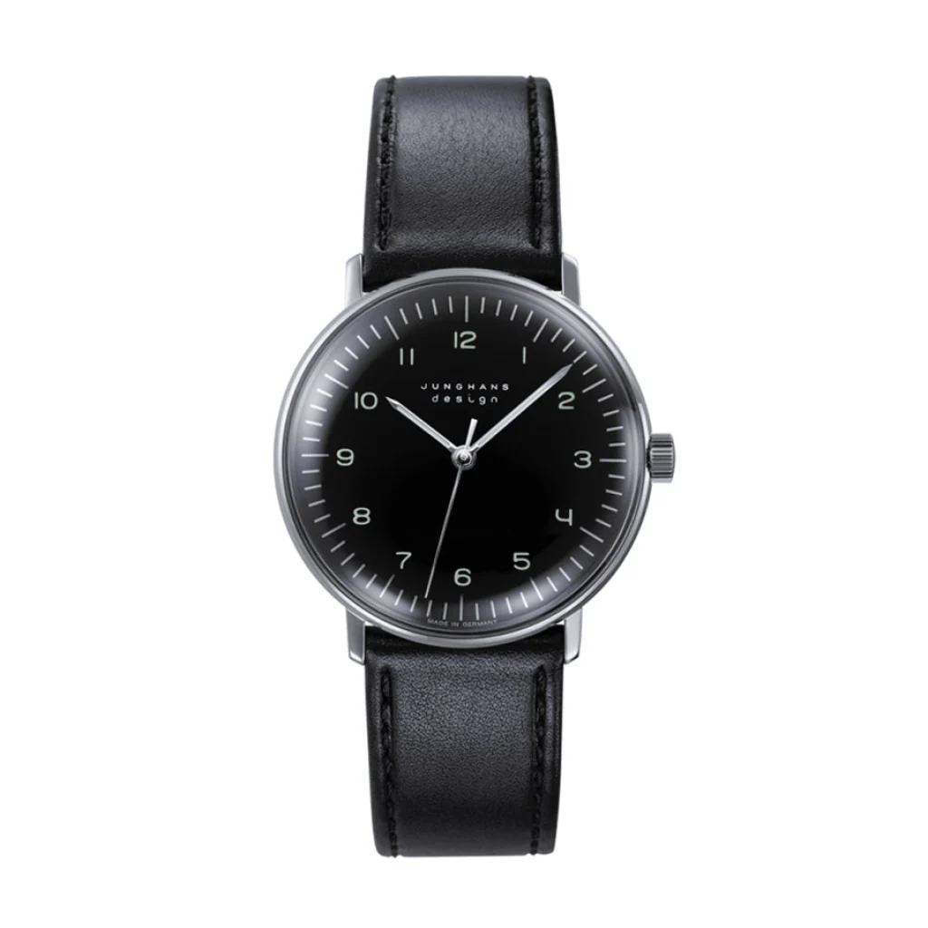 Junghans Men's 027/3702.00 Max Bill Hand-Winding Black