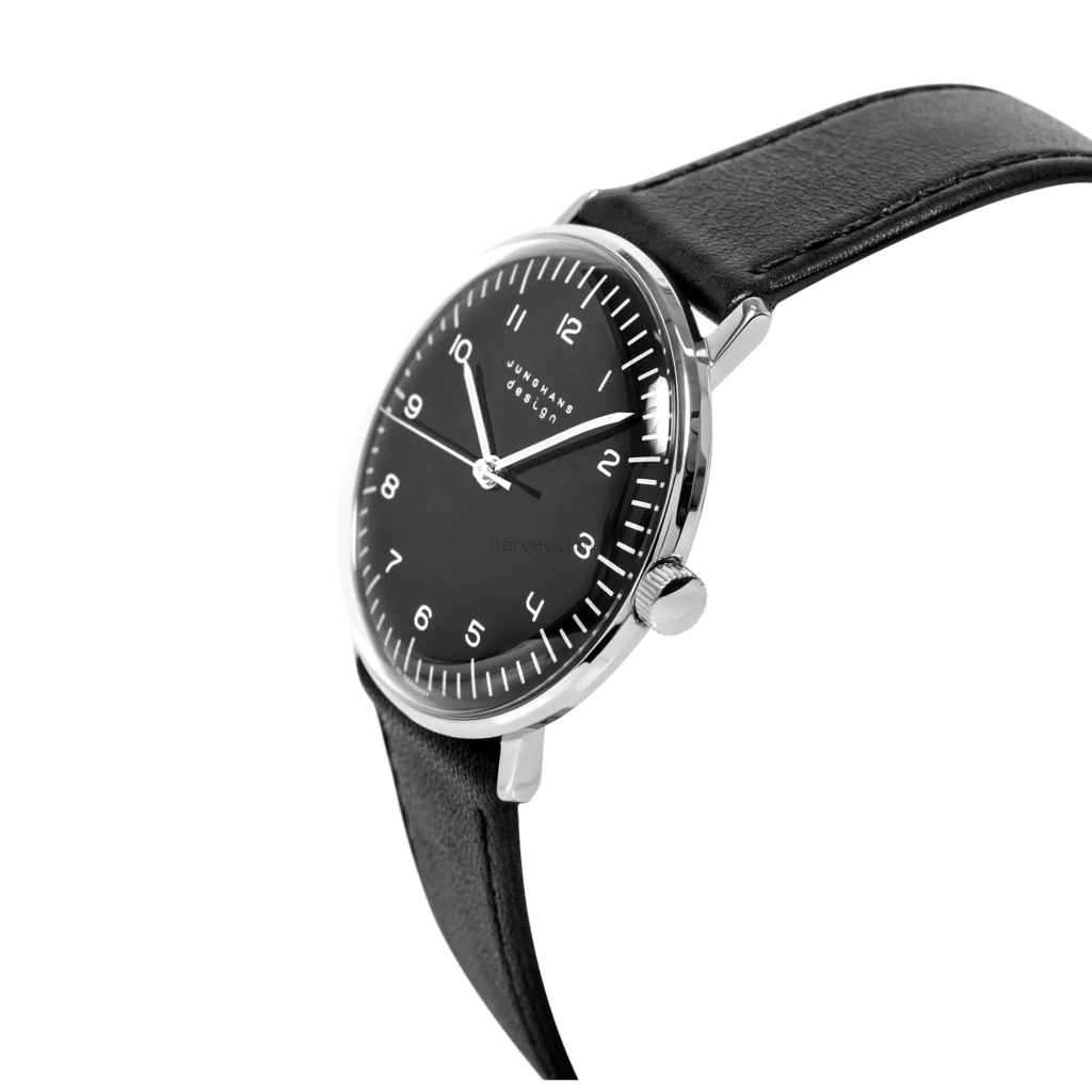 Junghans Men's 027/3702.00 Max Bill Hand-Winding Black - Image 6
