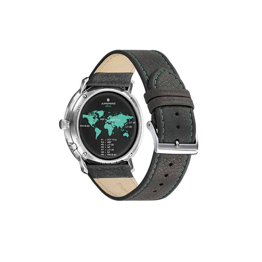 Junghans Men's 058/4823.04 Max Bill MEGA GREY Watch - Image 3