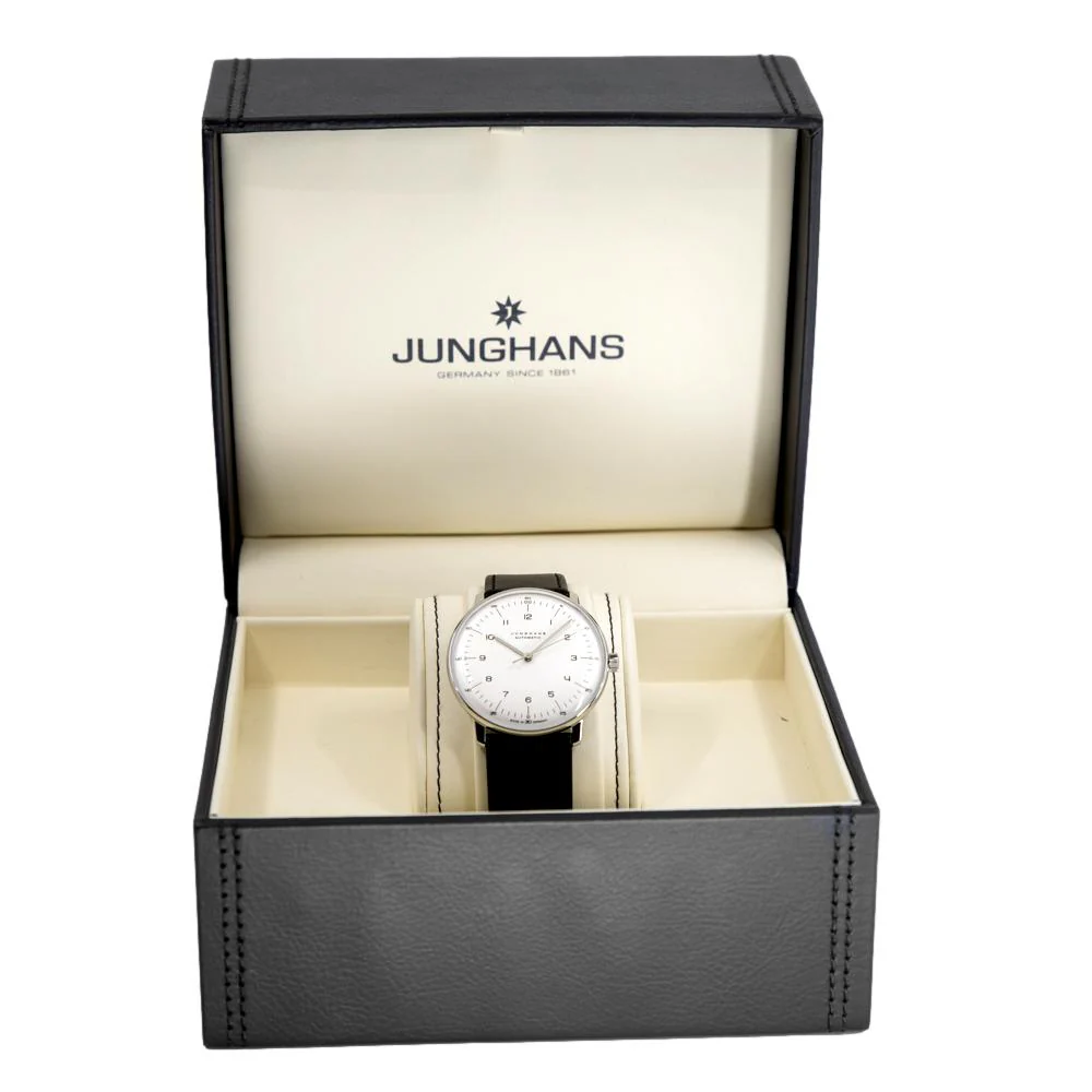 Junghans Men's 27/3500.02 Max Bill Auto Sapphire Watch - Image 7