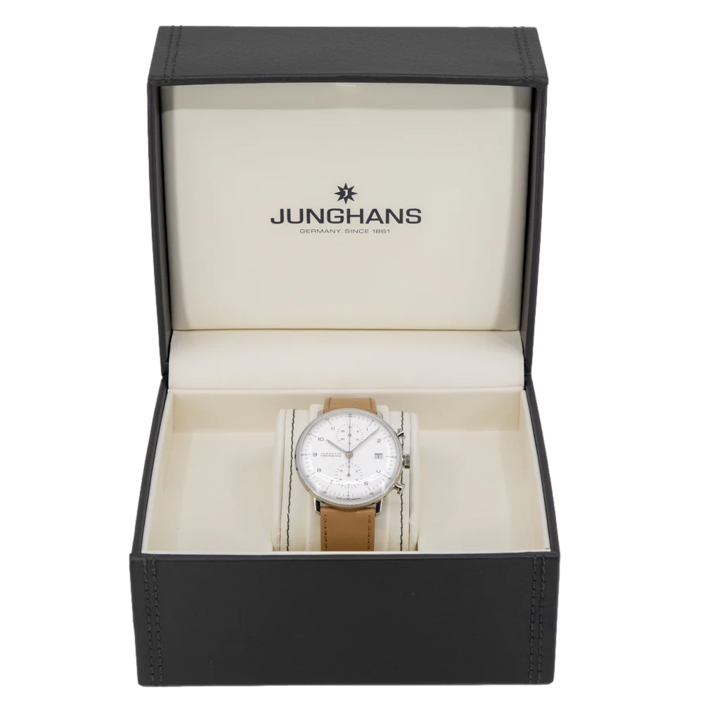 Junghans Men's 27/4502.02 Max Bill Chronoscope Automatic - Image 8