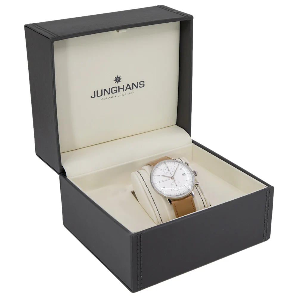 Junghans Men's 27/4502.02 Max Bill Chronoscope Automatic - Image 9