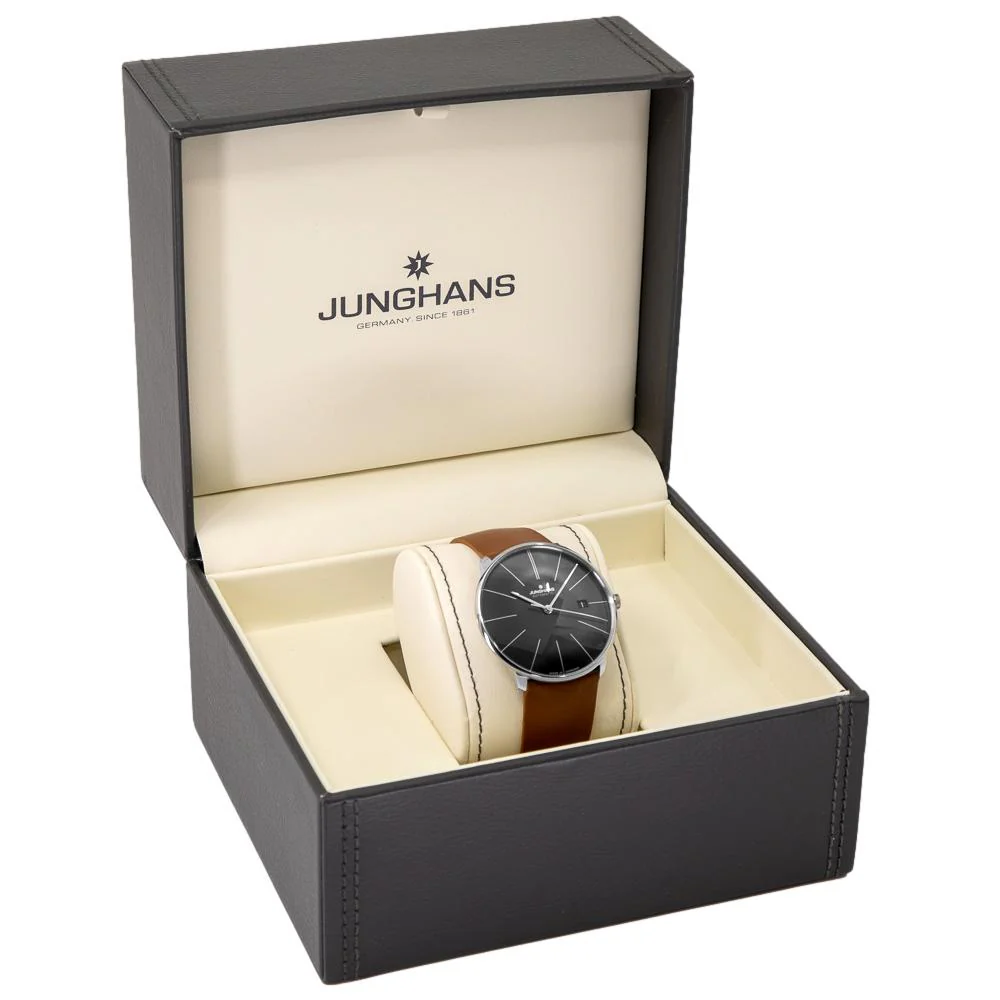 Junghans Men's 27/4154.00 Meister Fein Black Dial Auto - Image 8