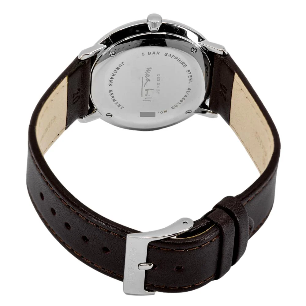 Junghans Men's 41/4461.02 Max Bill Quartz Watch - Image 4