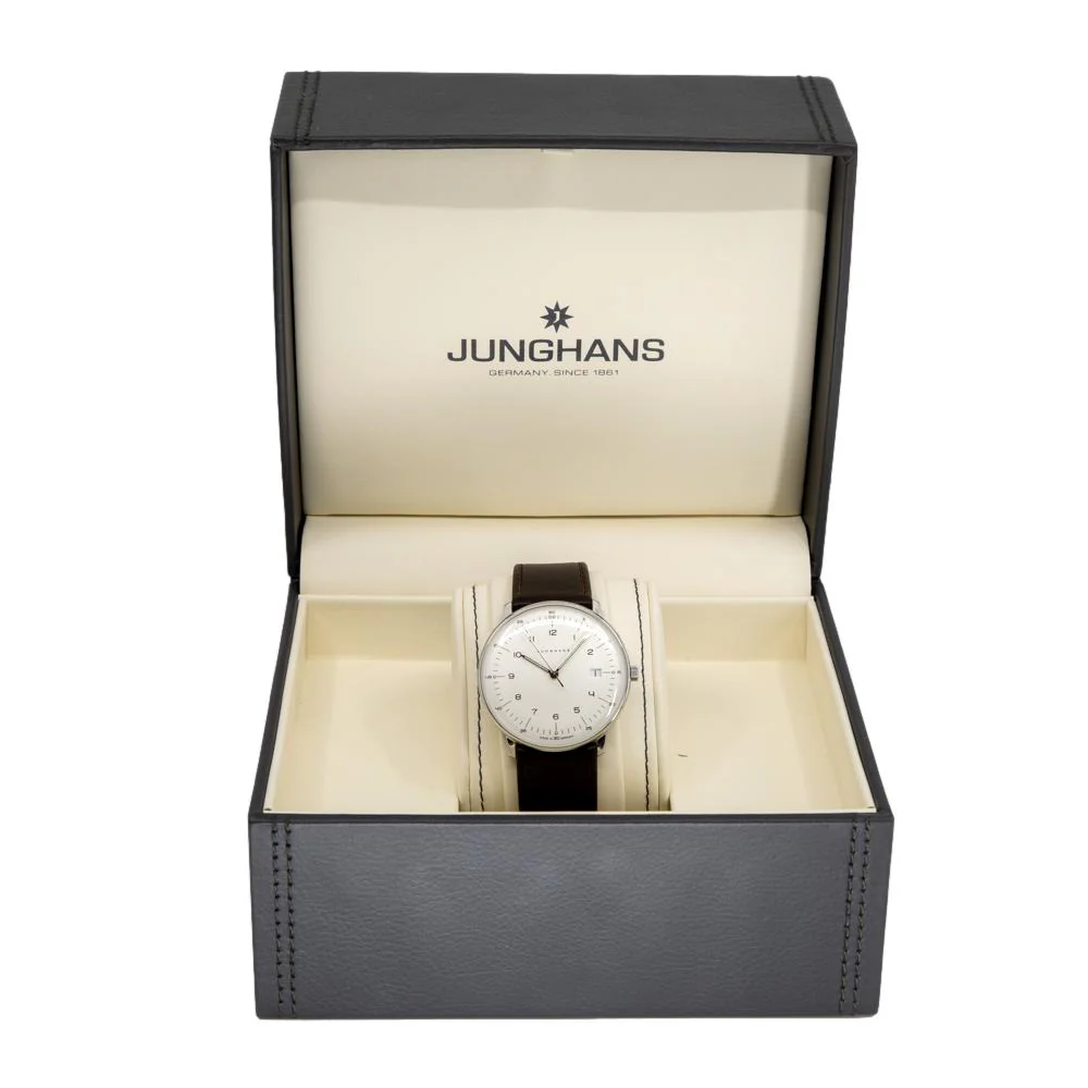 Junghans Men's 41/4461.02 Max Bill Quartz Watch - Image 7