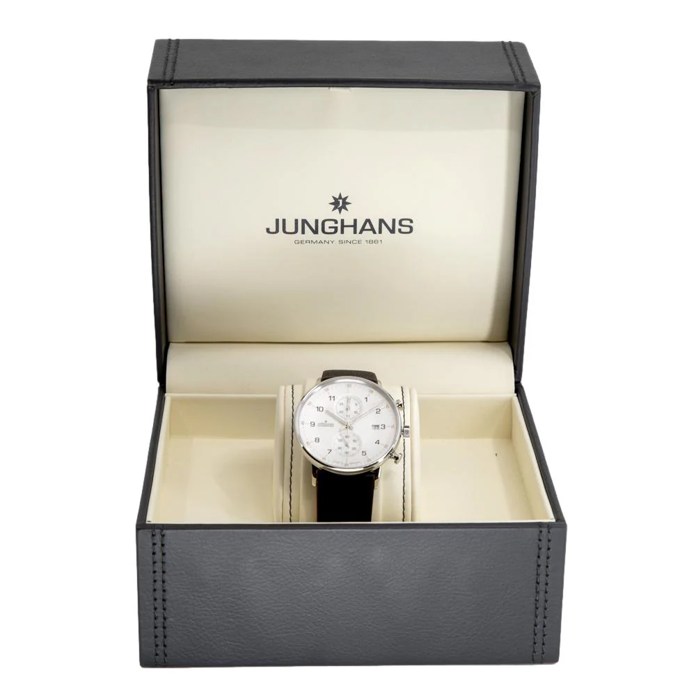 Junghans Men's 41/4771.00 Form C Silver Dial Quartz - Image 7