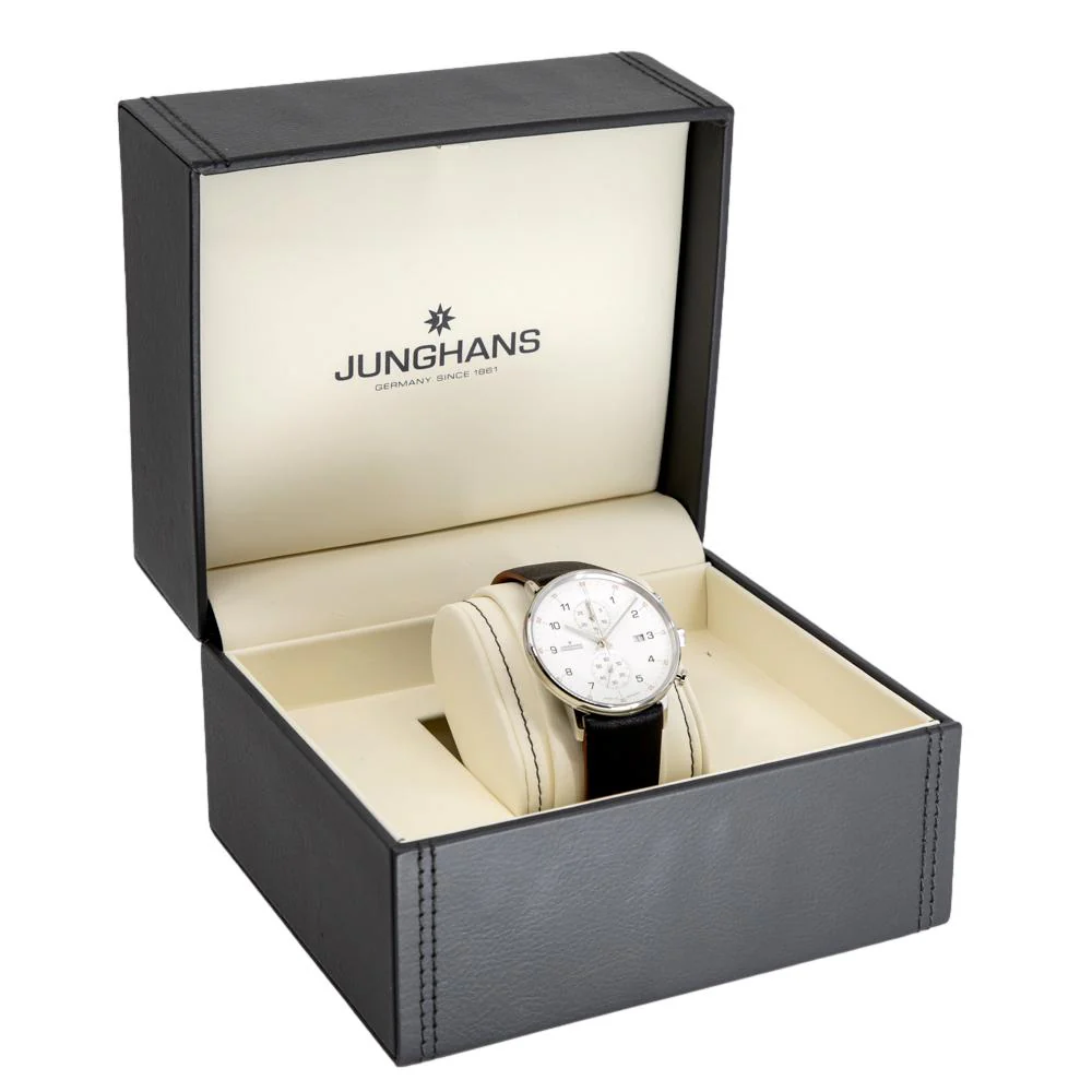 Junghans Men's 41/4771.00 Form C Silver Dial Quartz - Image 8