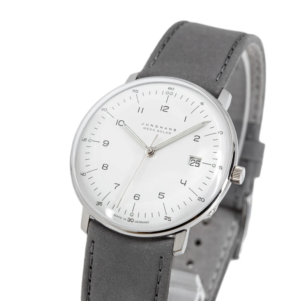 Junghans Men's 59/2021.02 Max Bill Mega Solar - Image 10