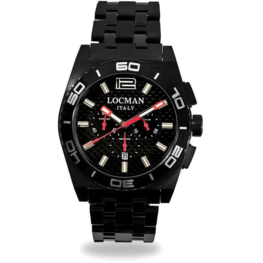 Locman Stealth Mens 0212BKKA-CBKBRK Stainless Steel. Titan Automatico Watch - Image 2