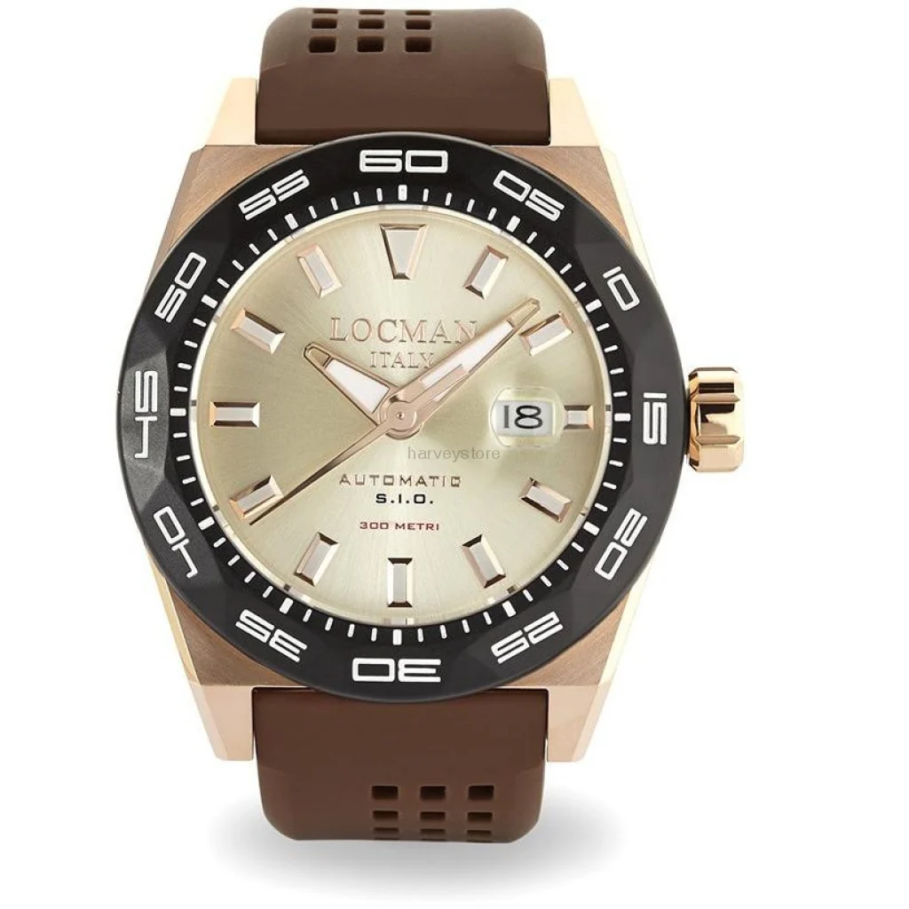 Locman Stealth Mens 0215V6-RKAV5NS2N Stainless Steel. Titan Automatico Watch - Image 2