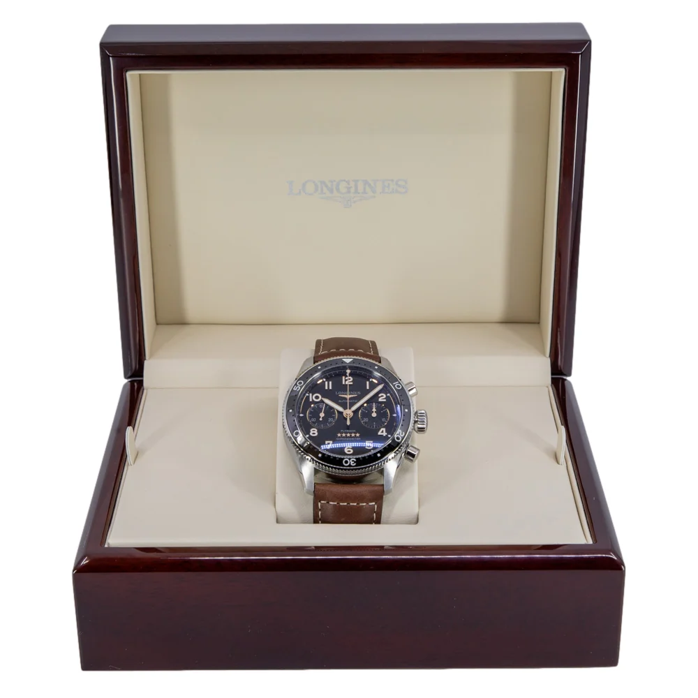Longines L3.821.4.53.2 Spirit Flyback Chronograph Automatic - Image 8