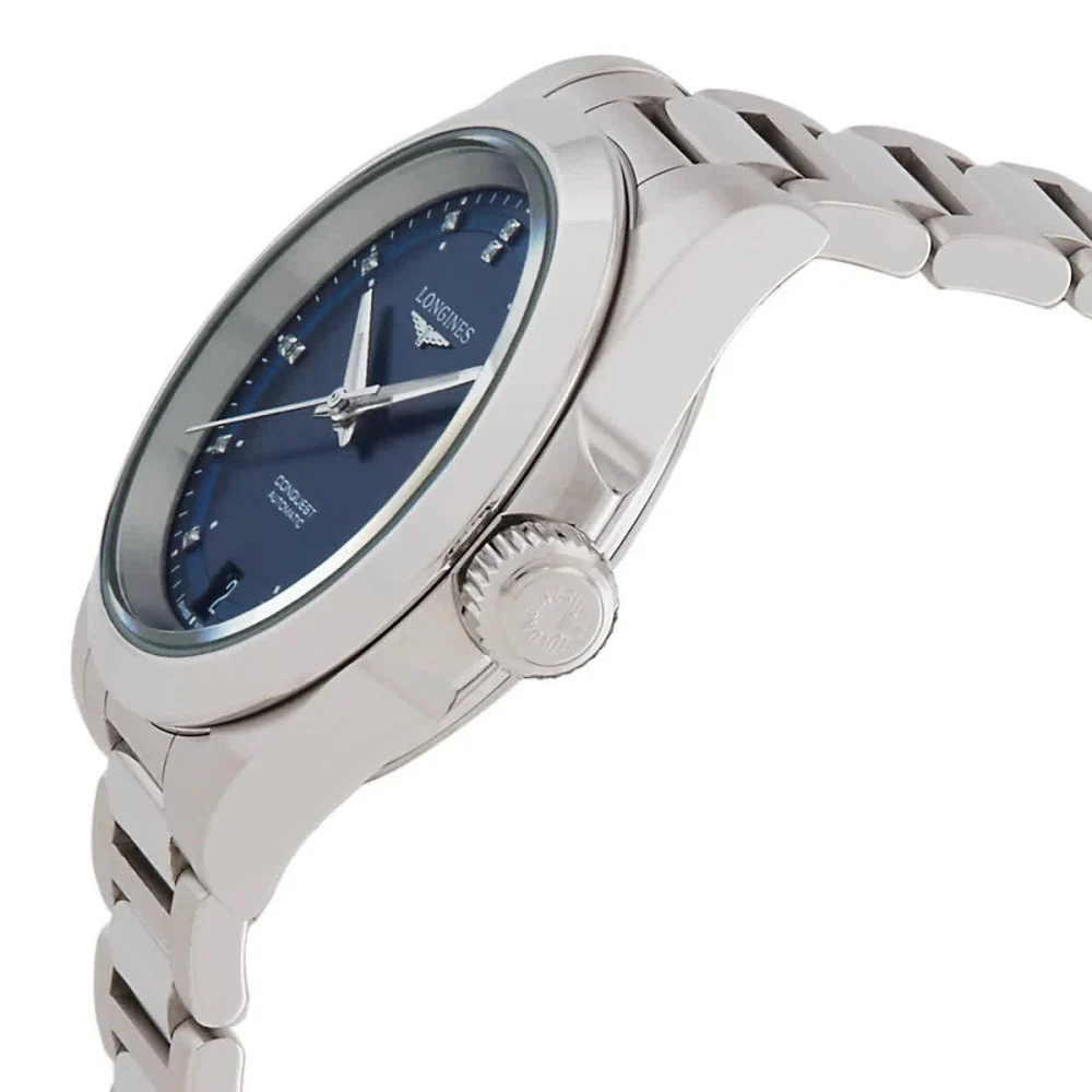 Longines L3.430.4.97.6 Conquest Automatic Woman's Watch - Image 2