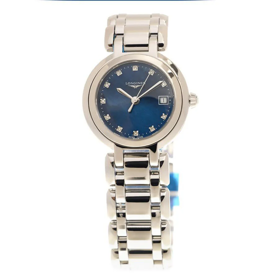 Longines L8.110.4.98.6 Ladies PrimaLuna Blue Dial Watch