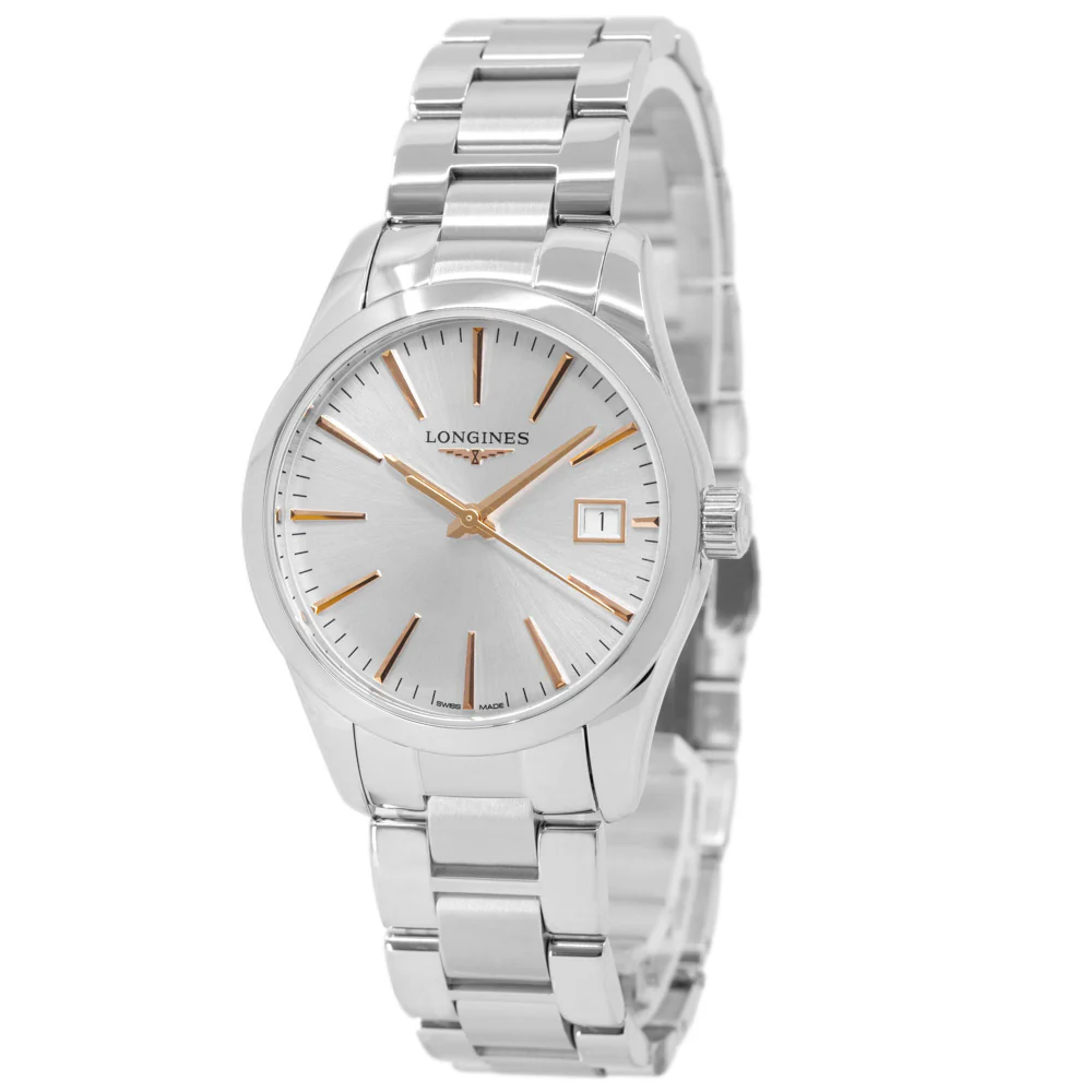 Longines Ladies L2.386.4.72.6 Conquest Classic Quartz