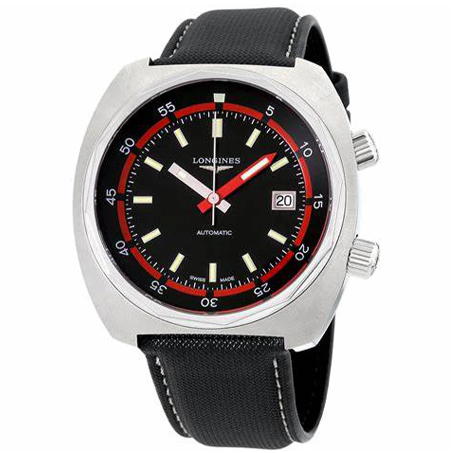 Longines Men's L2795452 Heritage Diver Auto Watch
