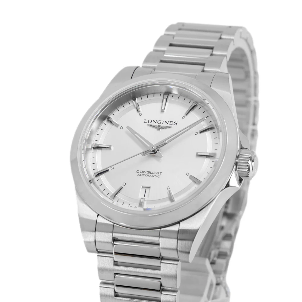 Longines Men's L3.720.4.72.6 Conquest Silver Dial Automatic - Image 10