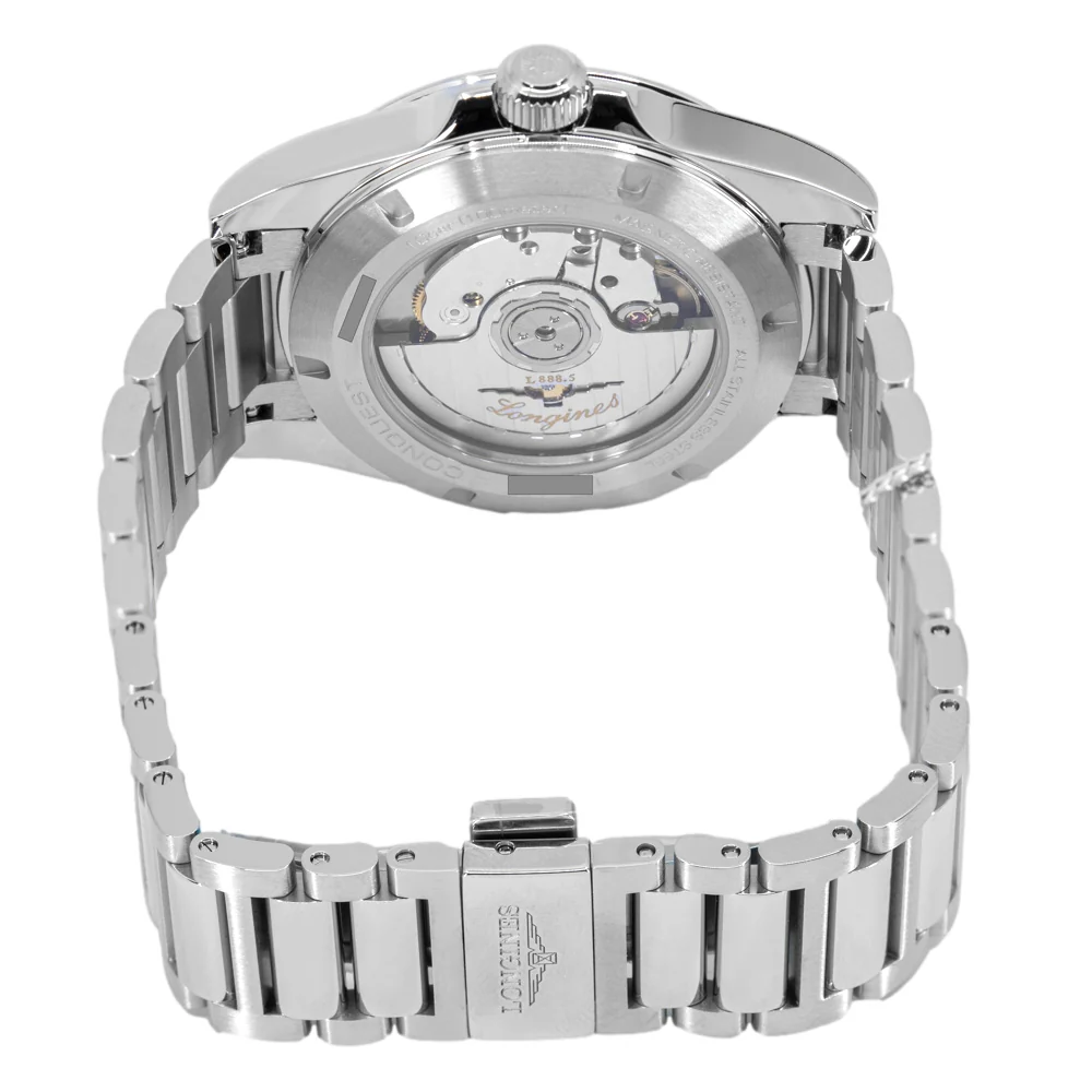Longines Men's L3.720.4.72.6 Conquest Silver Dial Automatic - Image 5