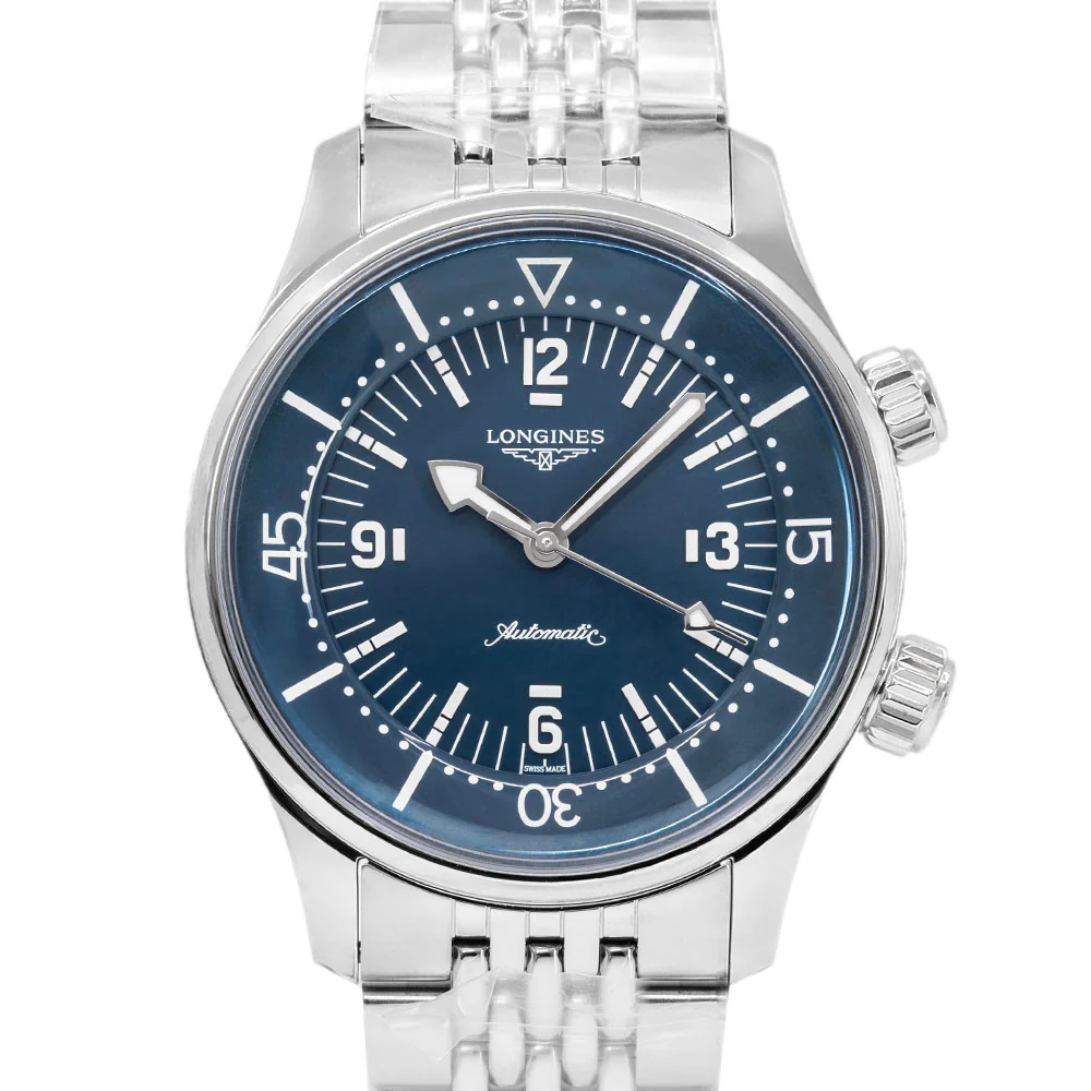 Longines Men's L3.764.4.90.6 Legend Diver Blue Dial Auto - Image 2