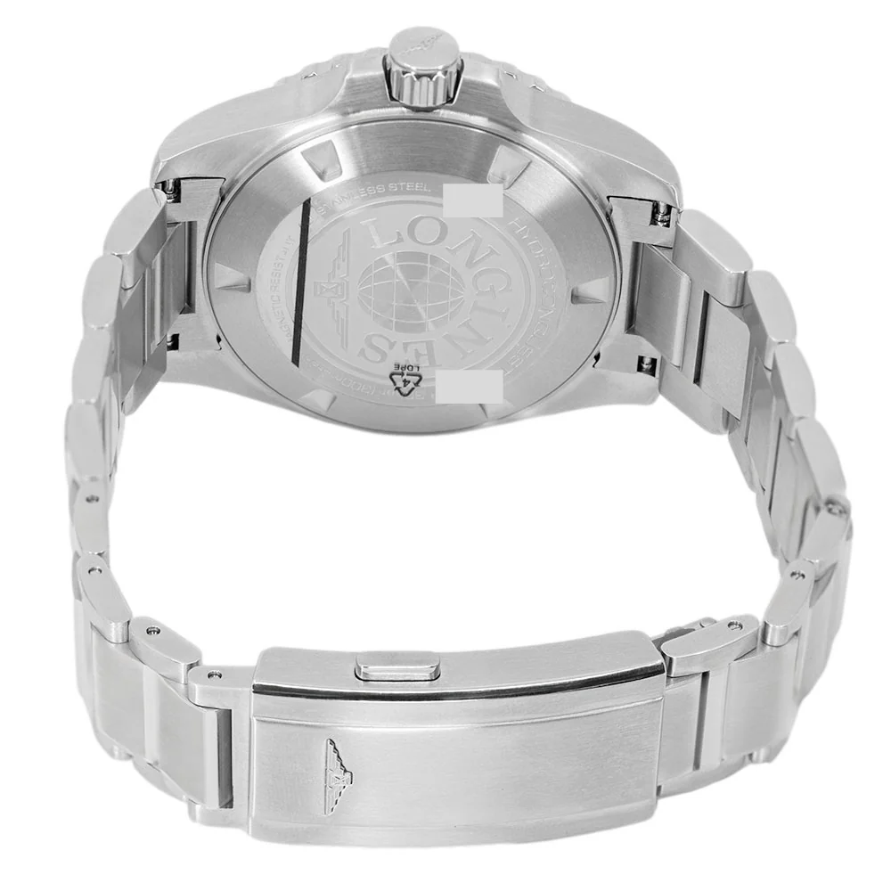 Longines Men's L3.790.4.96.6 Hydroconquest 41mm Auto GMT - Image 5