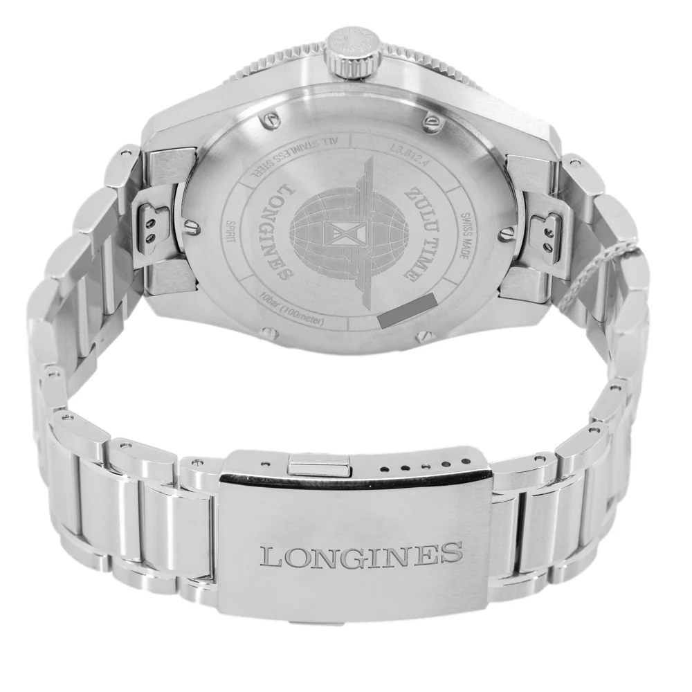 Longines Men's L3.812.4.53.6 Spirit Zulu Time 42mm Automatic - Image 5