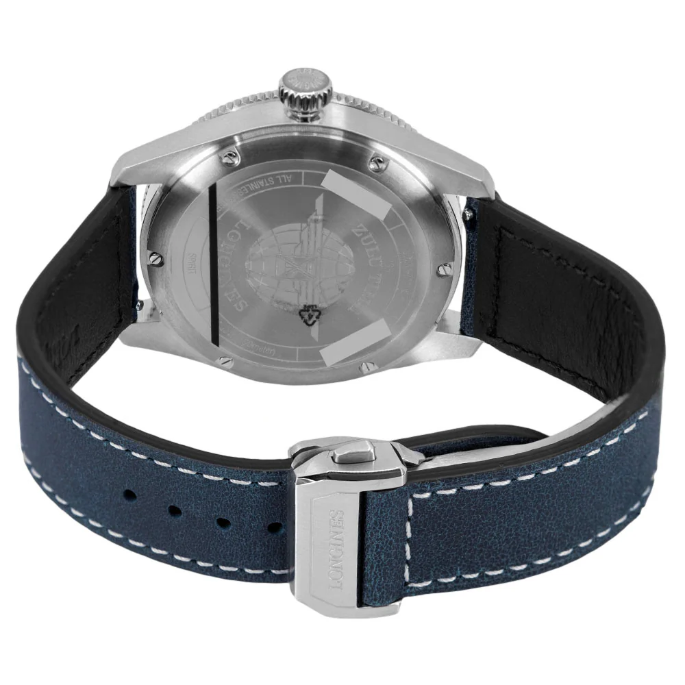 Longines Men's L3.812.4.93.2 Spirit Zulu Time Chronometer - Image 5